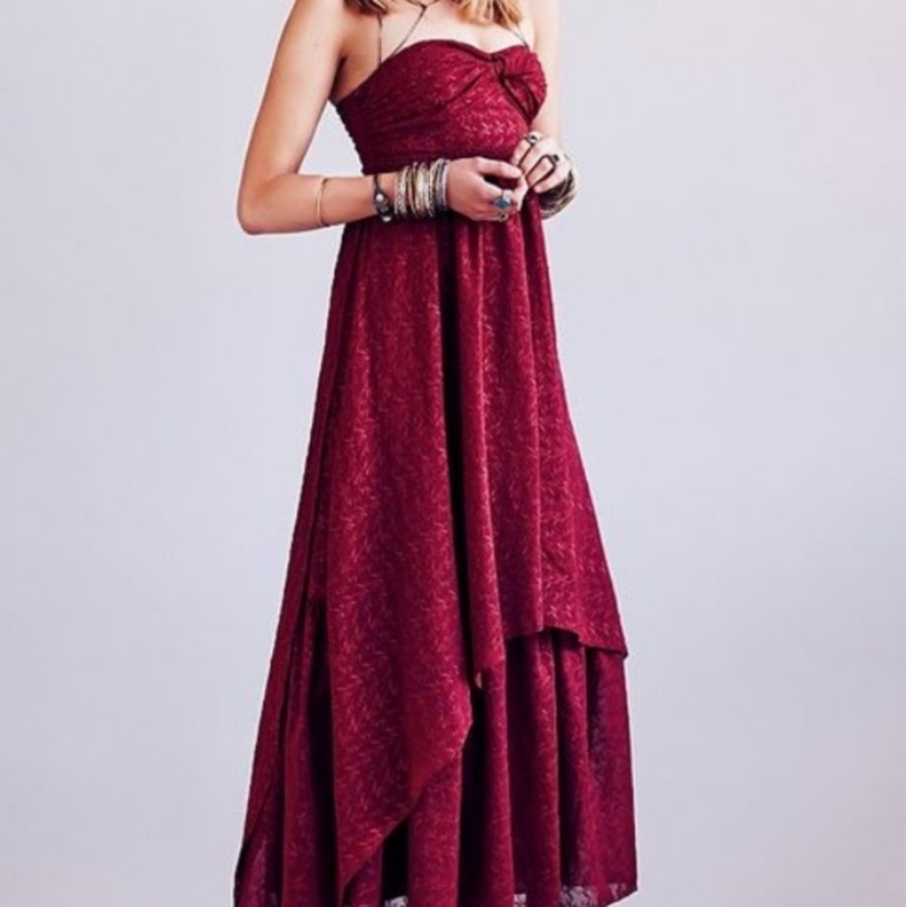 Free People Indian Eyelet Enchanted Dress